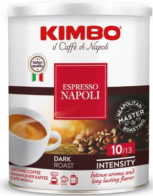Kimbo Retail Espresso Napoli 250g,mlzm, plech
