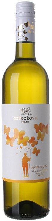 Ostrožovič Muškát žlutý 0.75L, r2025, bl, sc