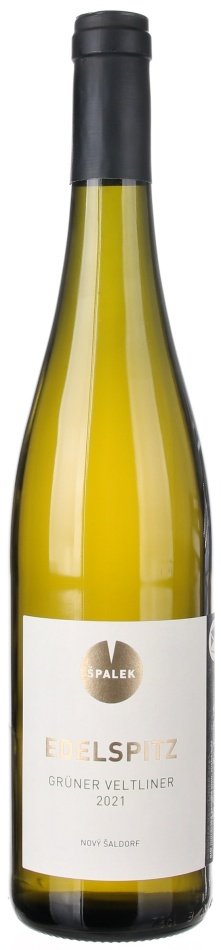Špalek Edelspitz Grüner Veltliner, BIO 0.75L, r2021, vin, bl, su