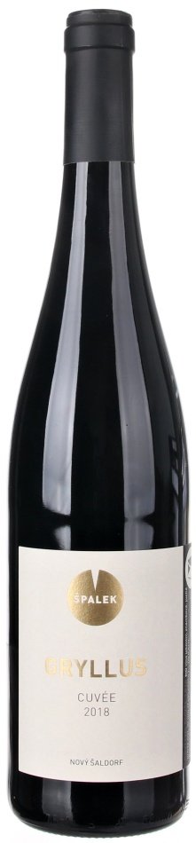 Špalek Gryllus cuvée, BIO 0.75L, r2018, ak, cr, su