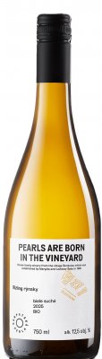 Karpatská Perla "Pearls" Rizling rýnsky BIO 0.75L, r2025, vin, bl, su, sc
