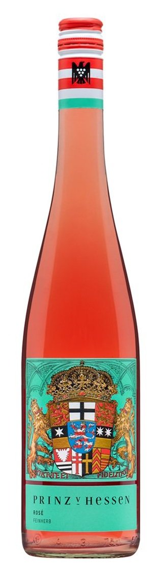 Prinz von Hessen Rosé Feinherb BIO 0.75L, PDO, r2023, ruz, sc