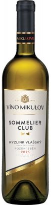 Víno Mikulov Sommelier Club Ryzlink vlašský 0.75L, r2025, nz, bl, su