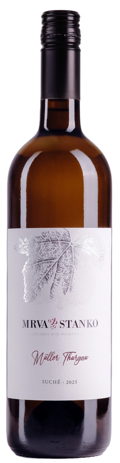 Mrva & Stanko Müller Thurgau 0.75L, r2025, vin, bl, su, sc
