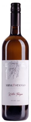 Mrva & Stanko Müller Thurgau 0.75L, r2025, vin, bl, su, sc