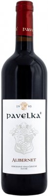 Pavelka Alibernet 0.75L, r2023, vzh, cr, su