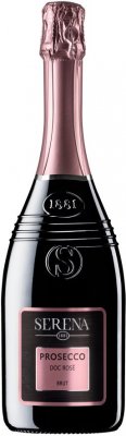 SERENA 1881 Prosecco Rosé 0.75L, DOC, r2025, sum, ruz, brut