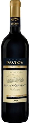 Vinařství Pavlov Tramín červený 0.75L, r2024, nz, bl, plsu