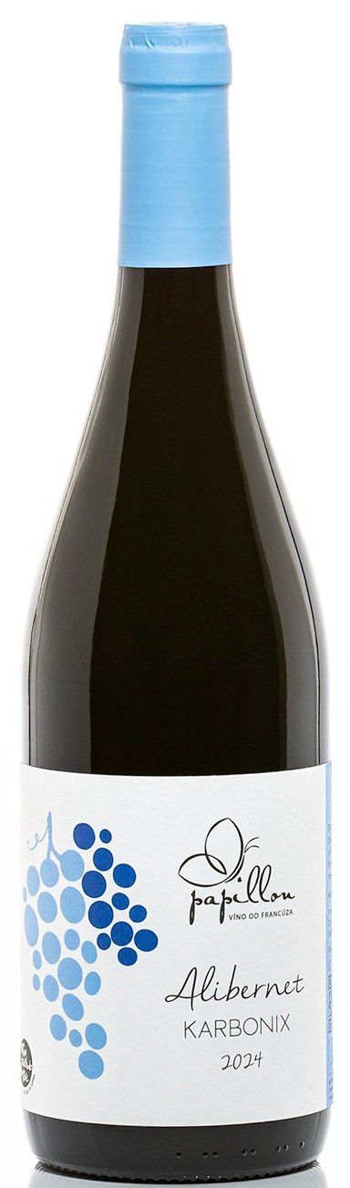 Papillon Víno od Francúza Karbonix Alibernet, BIO 0.75L, r2024, vin, cr, su