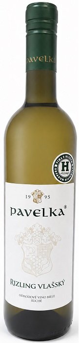 Pavelka Ryzlink vlašský 0.75L, r2025, bl, su, sc