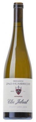 Zind Humbrecht Pinot Gris Clos Jebsal Monopole, BIO 0.75L, AOC, r2024, bl, su