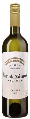 Šimák Zámok Pezinok Pálava 0.75L, r2025, bl, plsu, sc