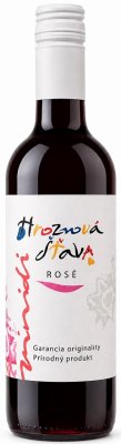 Vinidi Hroznová šťáva ružová 0.2L, hm, ruz, sc