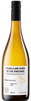 Karpatská Perla "Pearls" Muškát moravský 0.75L, r2024, vin, bl, su, sc