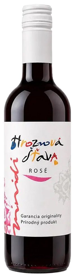 Vinidi Hroznová šťáva ružová 0.2L, hm, ruz, sc