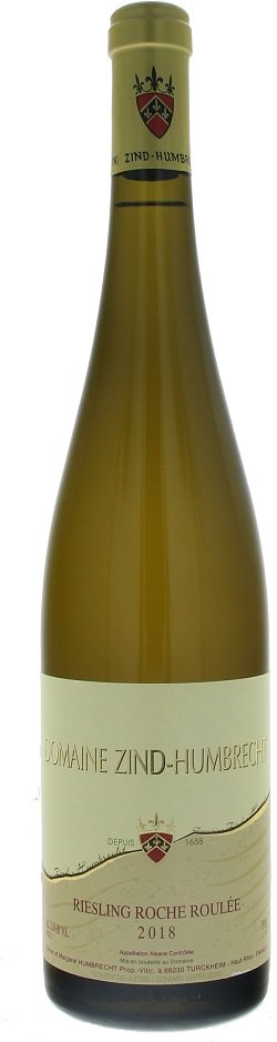 Zind Humbrecht Riesling Roche Roulée BIO 0.75L, AOC, r2018, bl, plsu