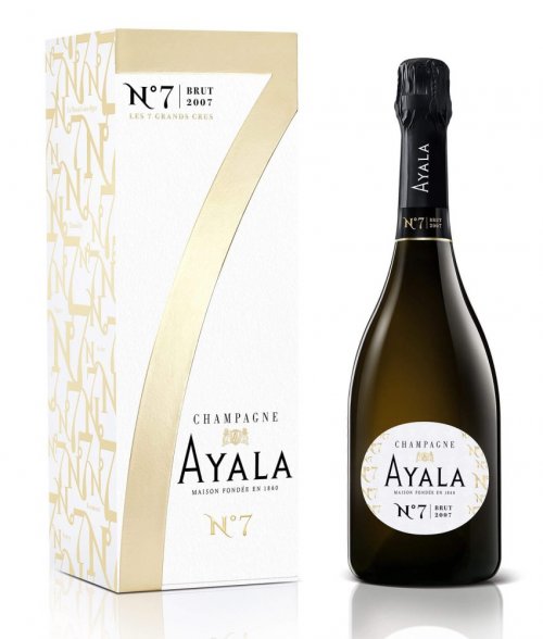 Ayala Brut N7 0.75L, AOC, r2007, sam, bl, su, DB