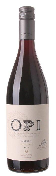 Mascota Vineyards OPI Malbec 0.75L, r2019, cr, su, sc