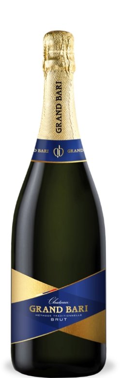 Chateau Grand Bari Sekt Grand Bari 0.75L, r2017, skt trm, bl, brut