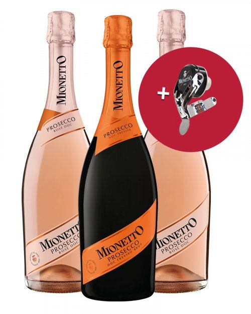 Mionetto Set Prosecco Mionetto + zátka zdarma