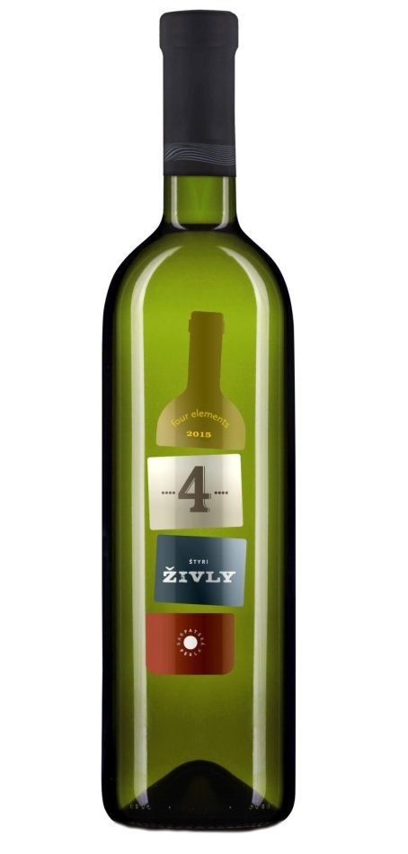 Karpatská Perla 4 ŽIVLY 0.75L, r2015, vzh, bl, su