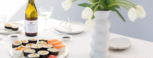 5 senzačních kombinací sushi a vína Villa Maria